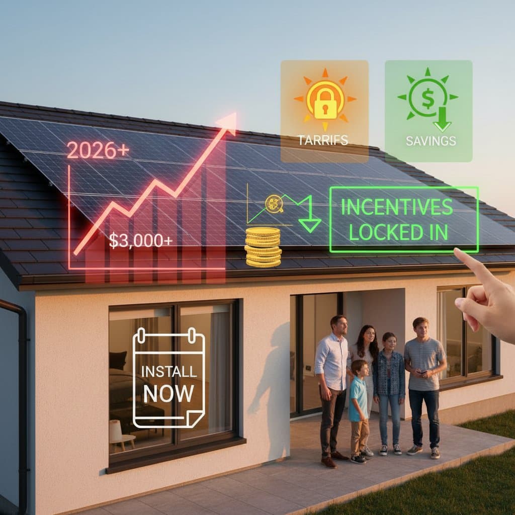 Featured image for Solar Tariffs Could Add $3,000 to Your System Cost