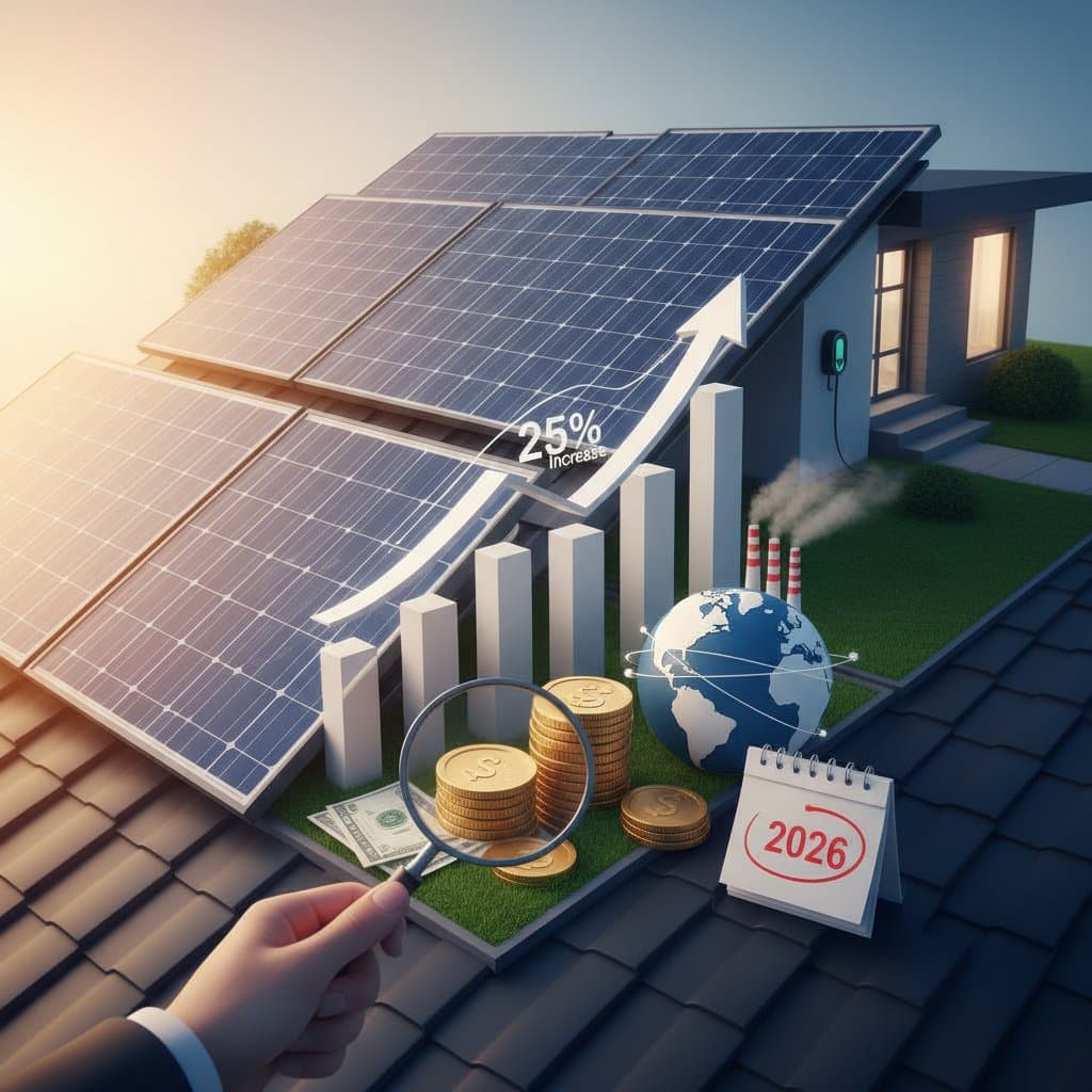 Featured image for Solar Panels Will Jump 25% in Price by 2026
