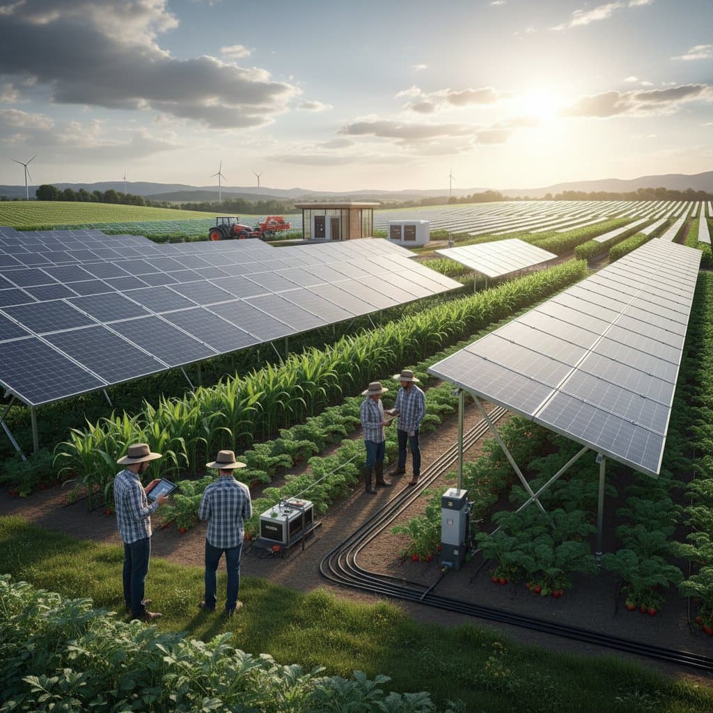 Featured image for Solar Panels Increase Farm Yields 30% While Cutting Water Use