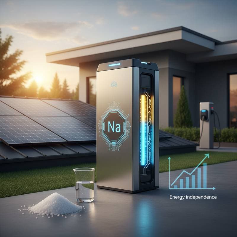Featured image for Sodium Batteries Make Solar Storage Affordable