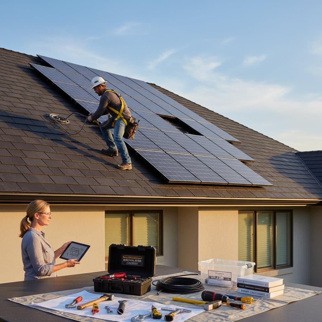 Featured image for Why Solar Shingles Need Licensed Pro Installation