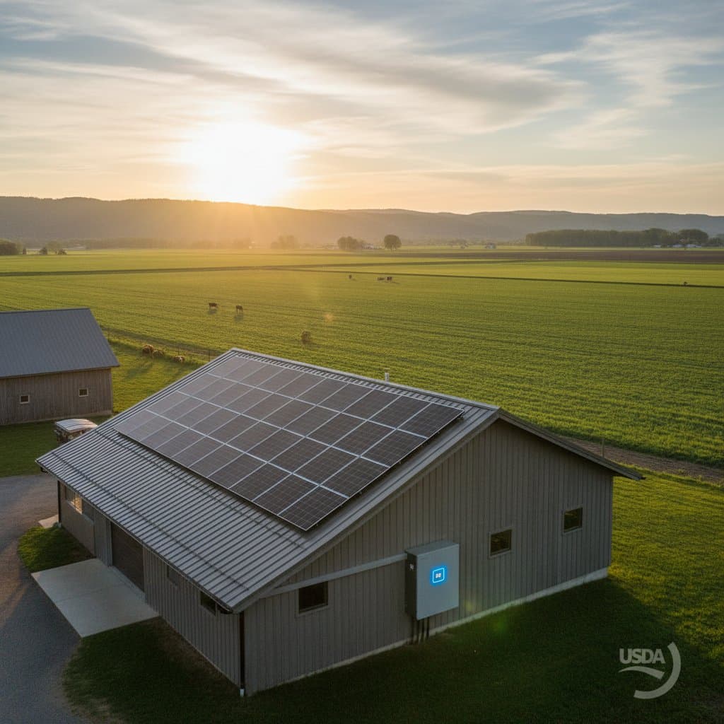 Featured image for USDA Offers $15K Grants for Rural Solar Battery Systems
