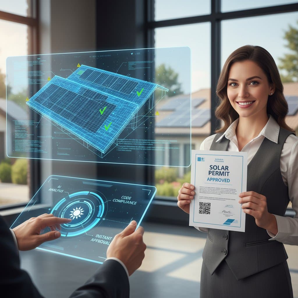 Featured image for AI Cuts Solar Permit Waits from Weeks to Hours