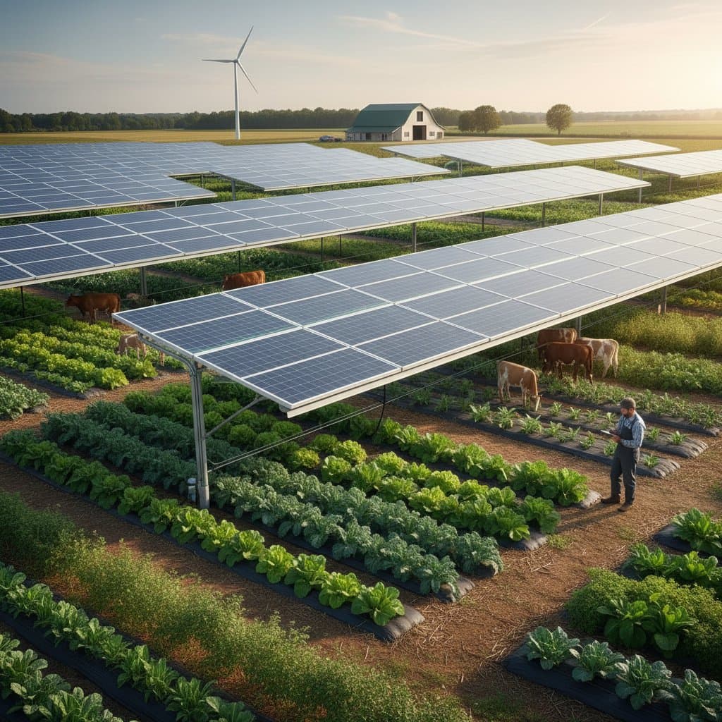 Featured image for Solar Panels That Grow Food While Making Power