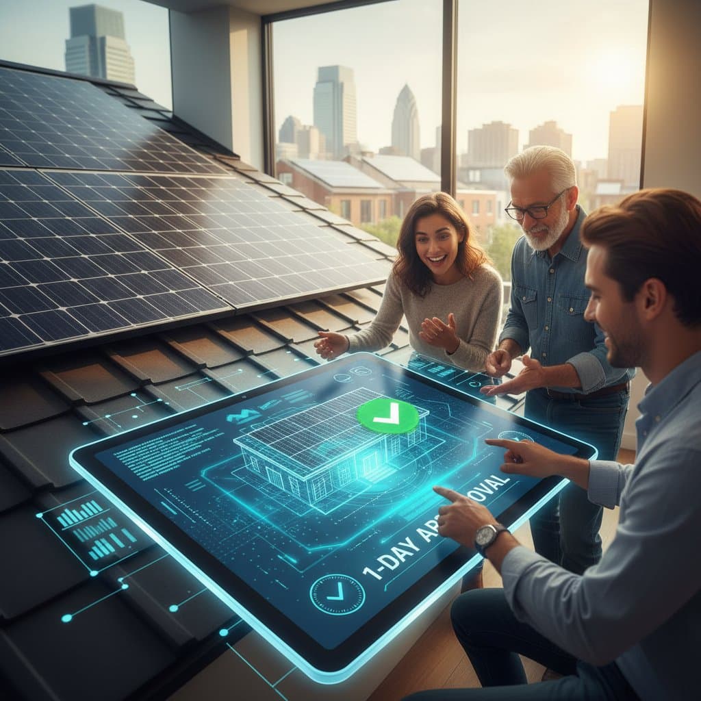 Featured image for AI Cuts Solar Permit Wait from Weeks to One Day