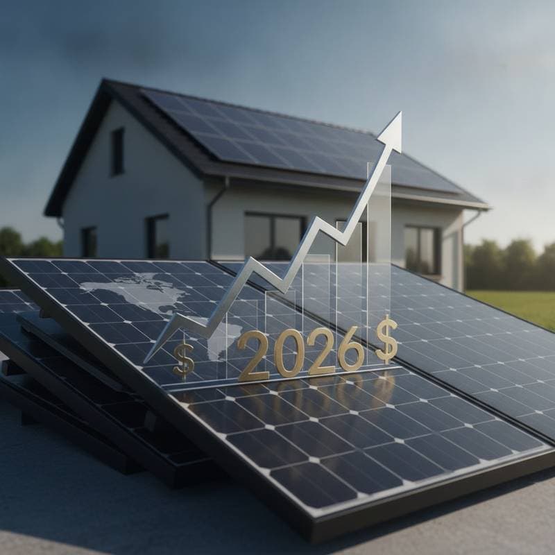 Featured image for 2026 Solar Tariffs Will Raise Your Panel Costs