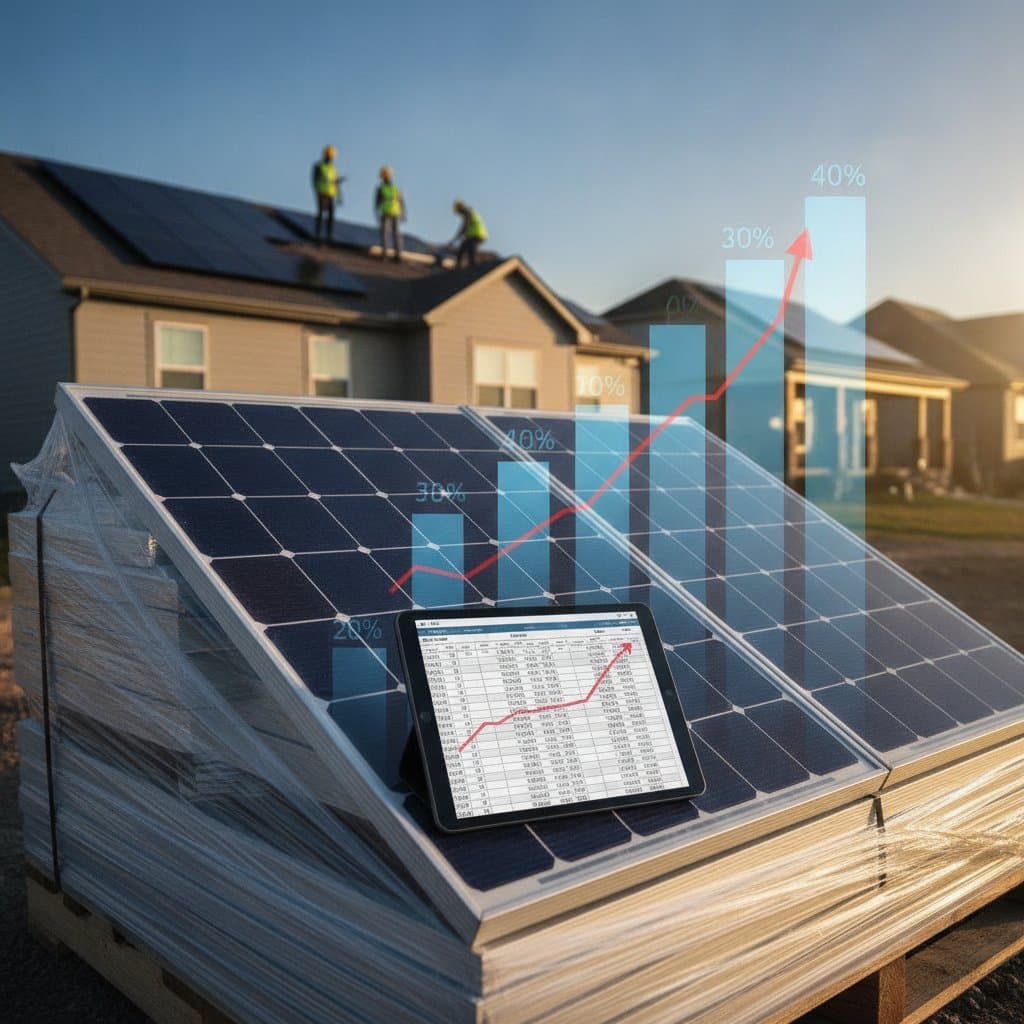 Featured image for Solar Tariffs Will Raise Panel Prices 20-40 Percent