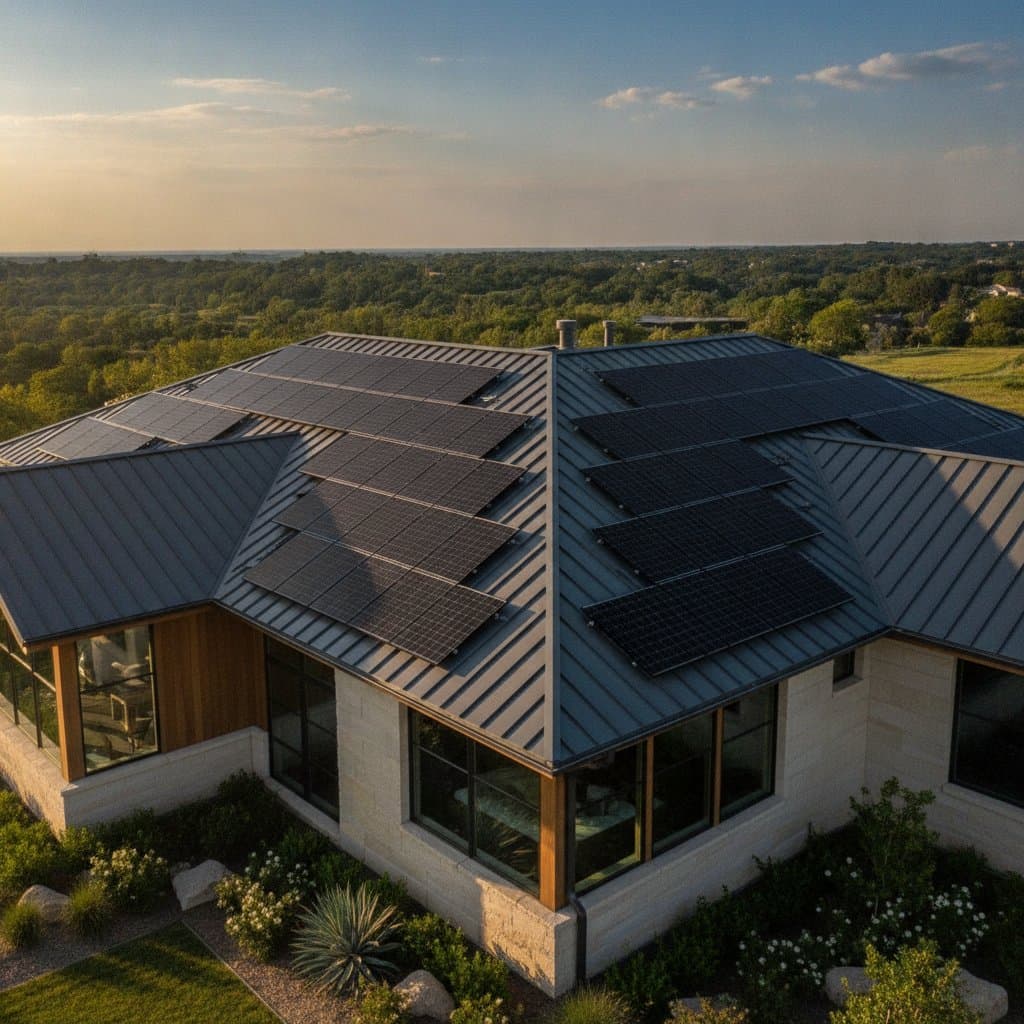 Featured image for Metal Roofs Last Twice as Long Under Solar Panels