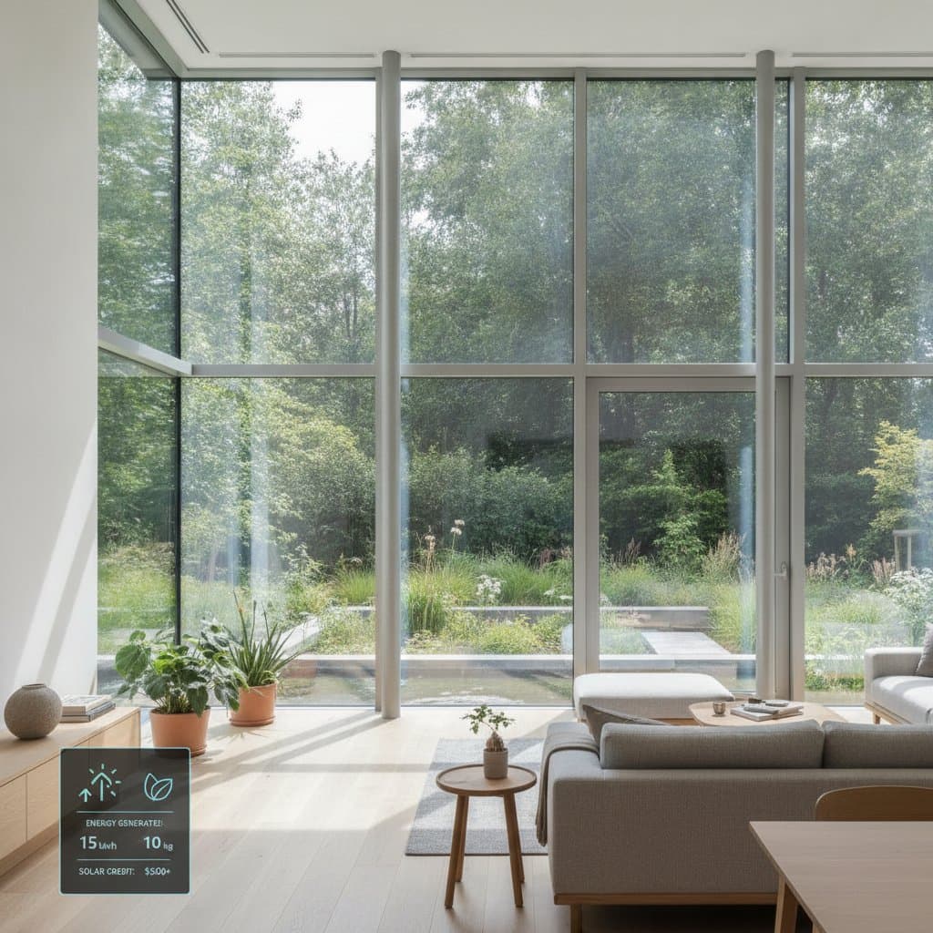 Transparent Solar Windows Turn Glass Into Power by 2026