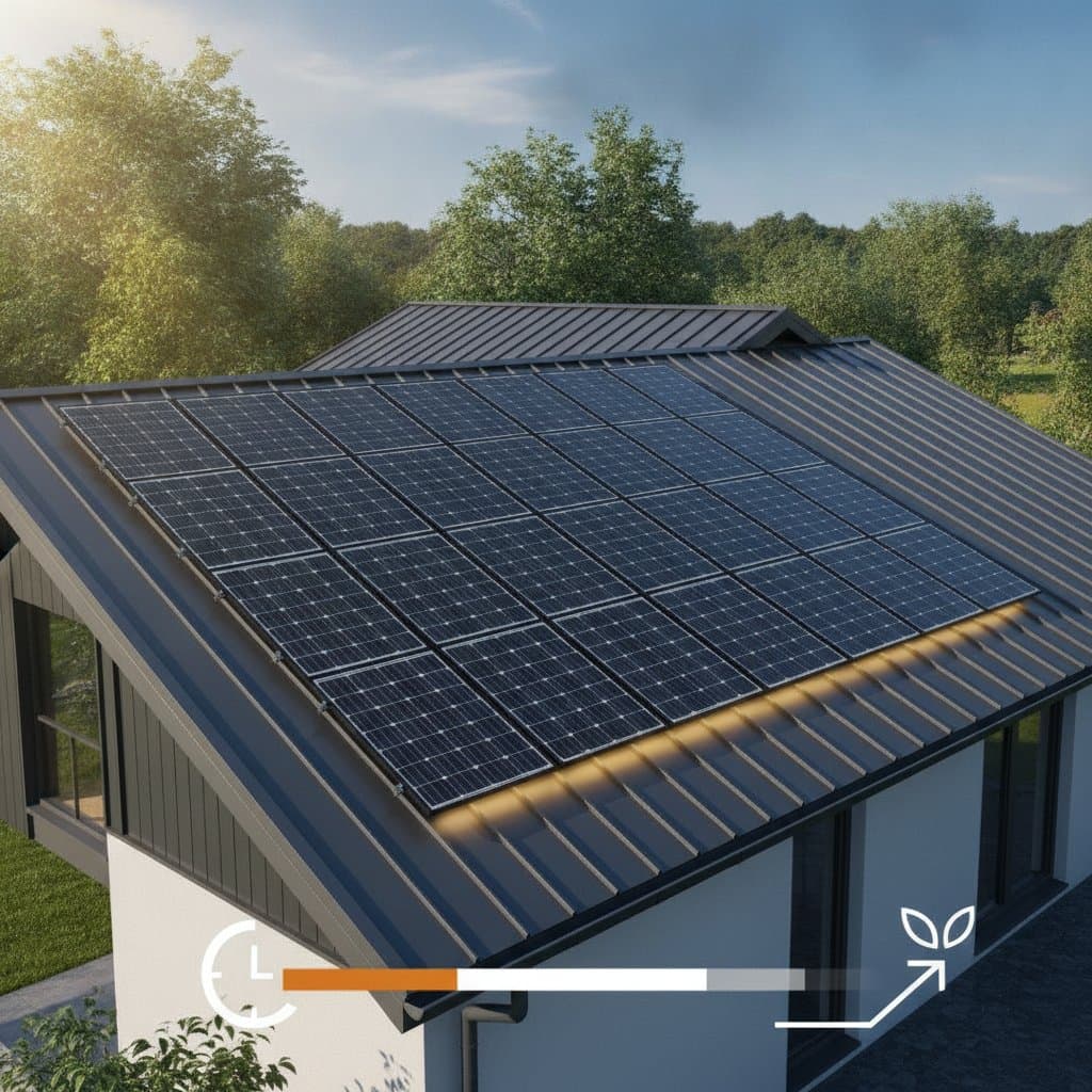 Metal Roofs Last Twice as Long for Solar Panels