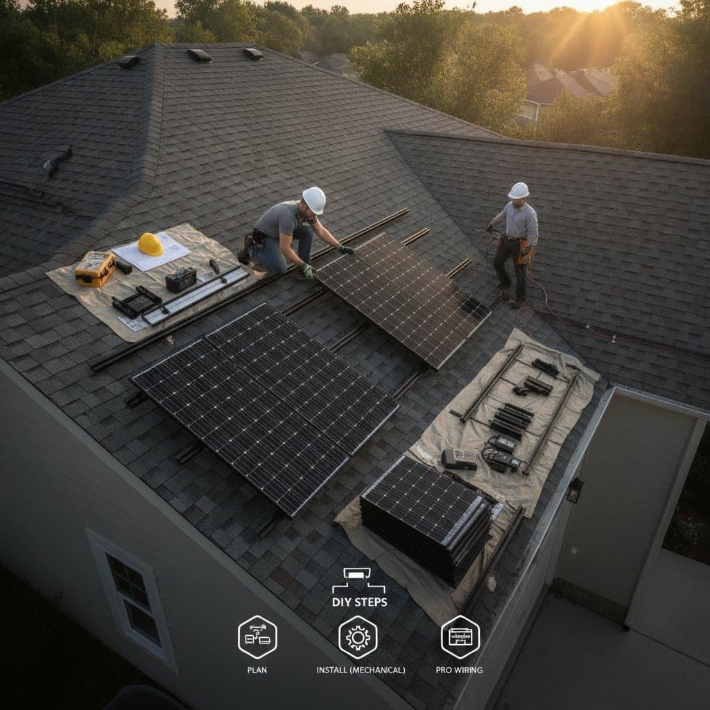 Install Solar Yourself for $8K and Still Get Rebates